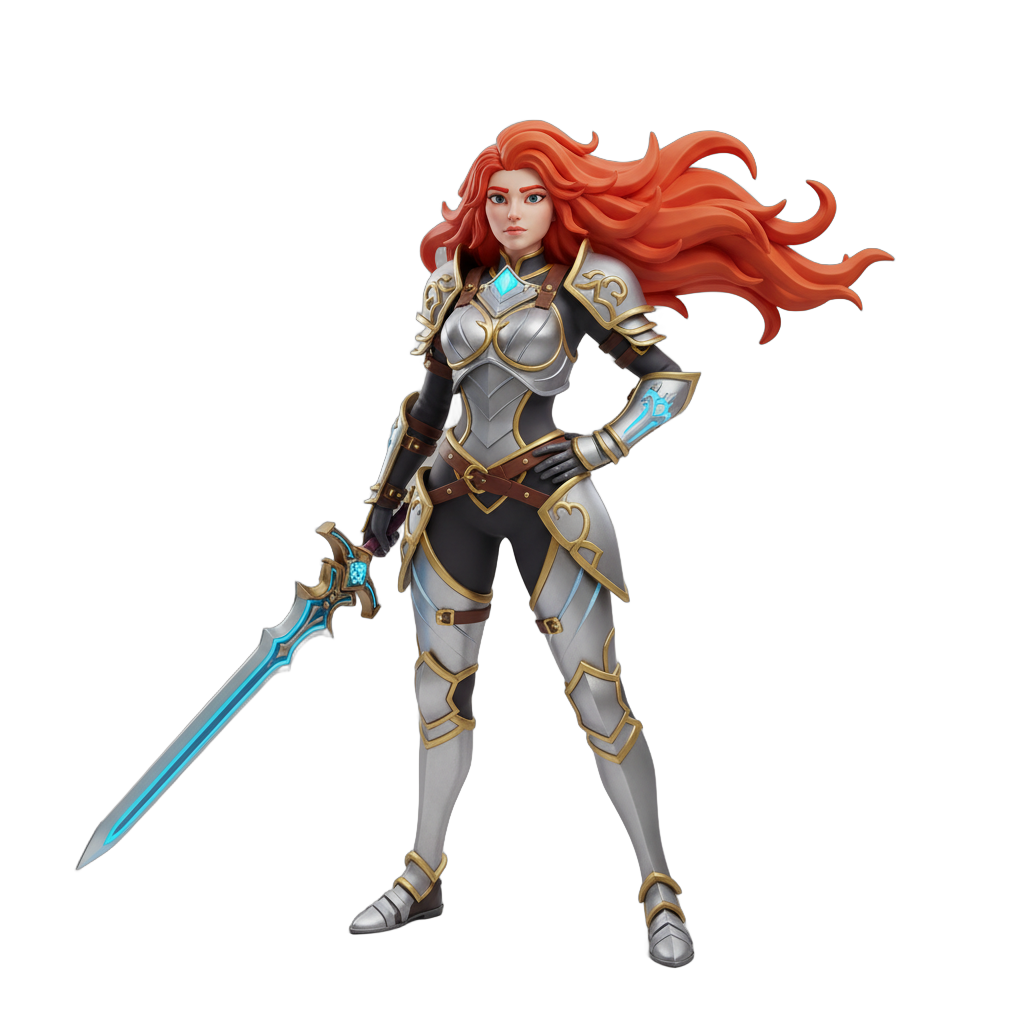 Stylized Female Warrior