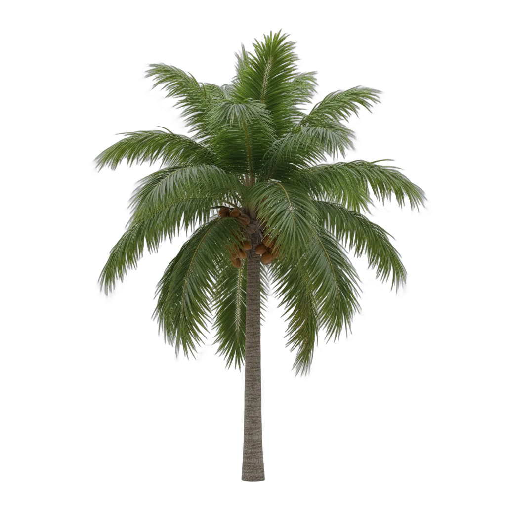 Tropical Coconut Palm Tree