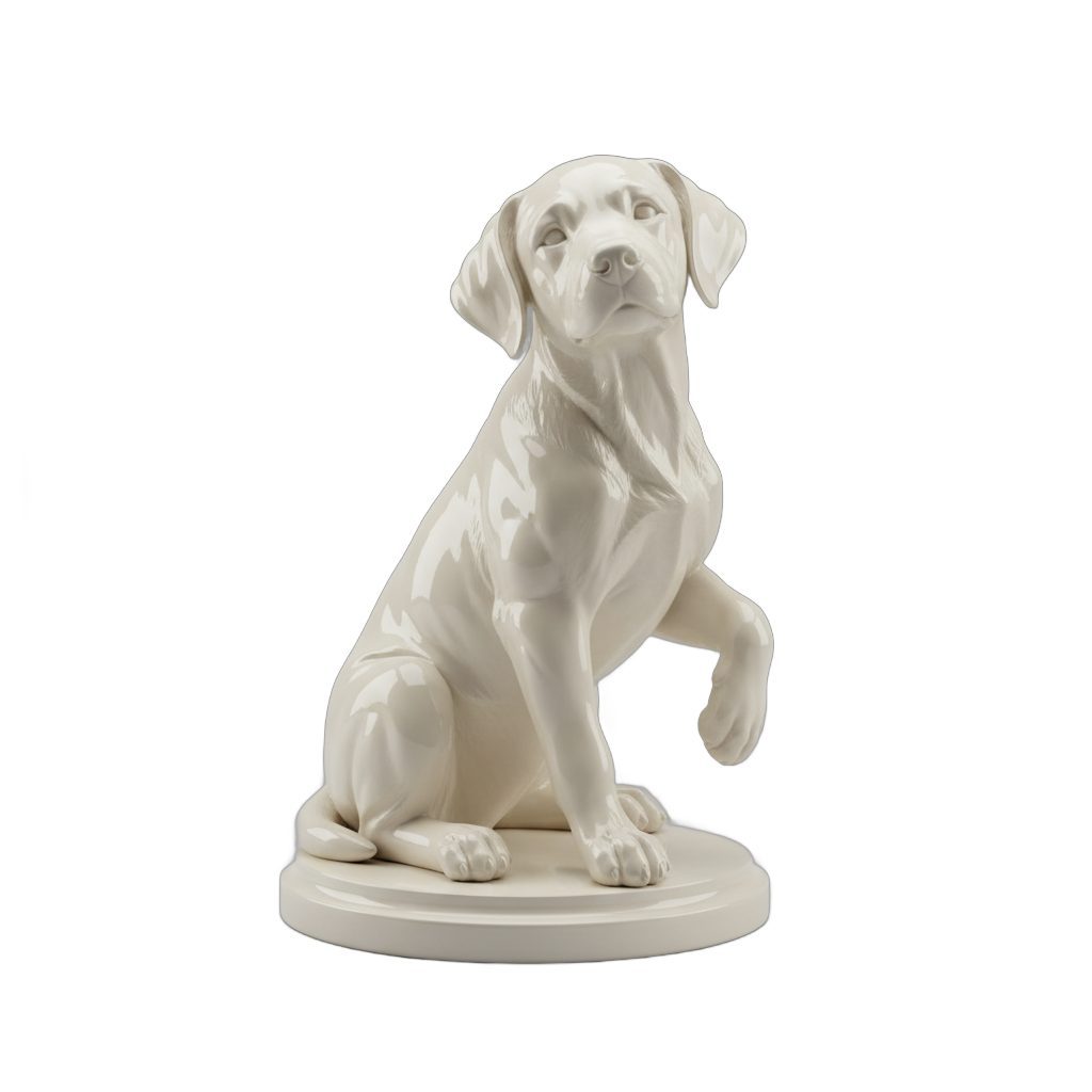 Labrador Puppy Sculpture