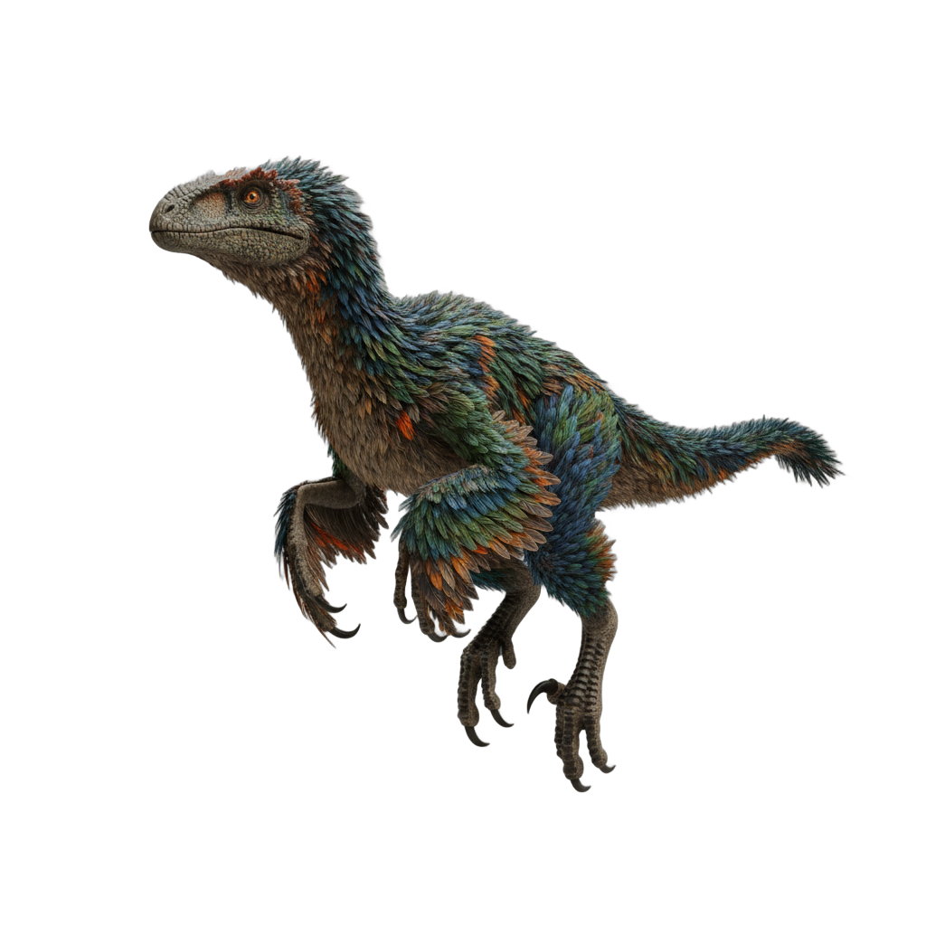 Feathered Dinosaur Raptor