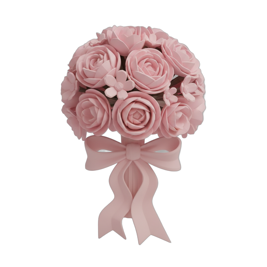 Stylized Floral Bouquet