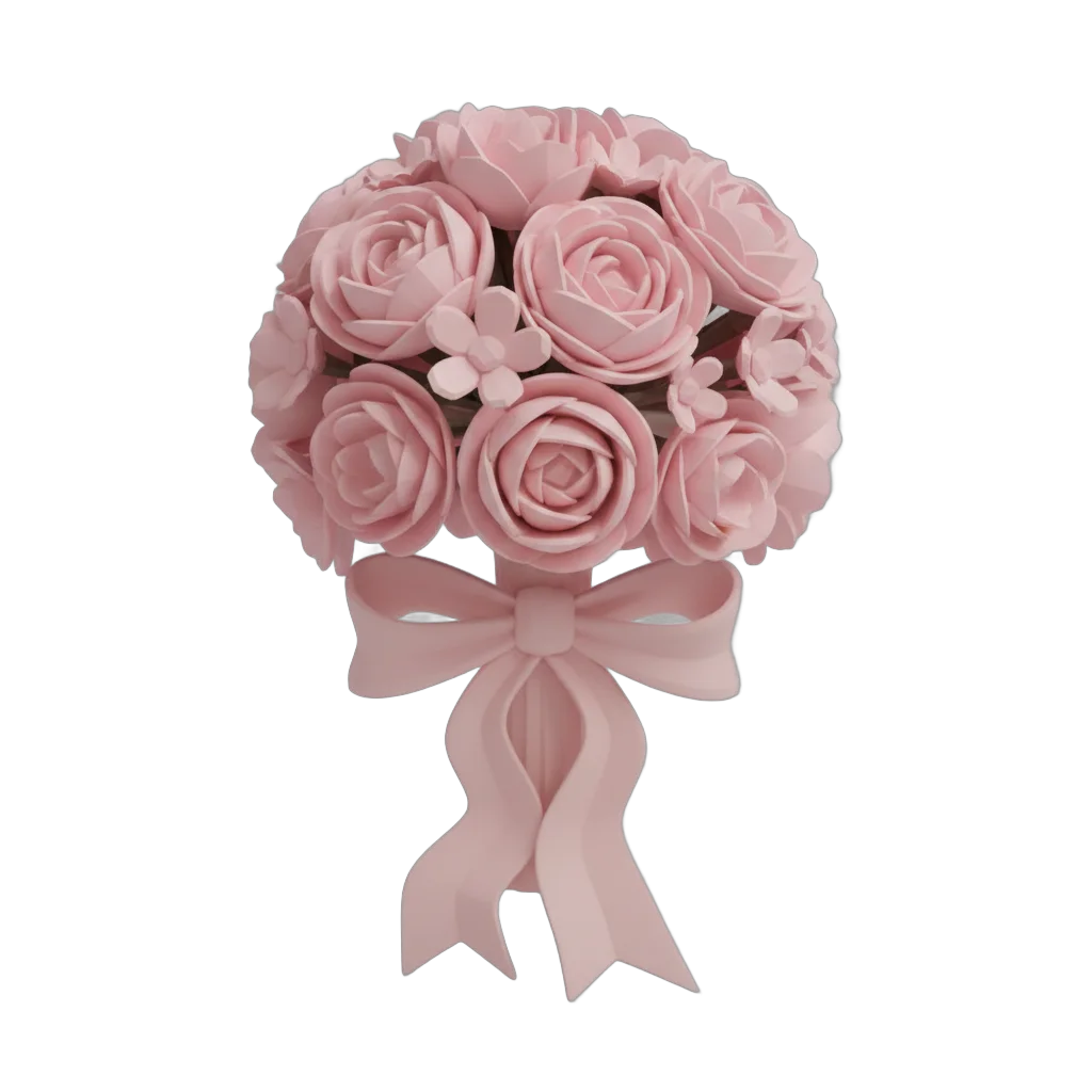 Stylized Floral Bouquet
