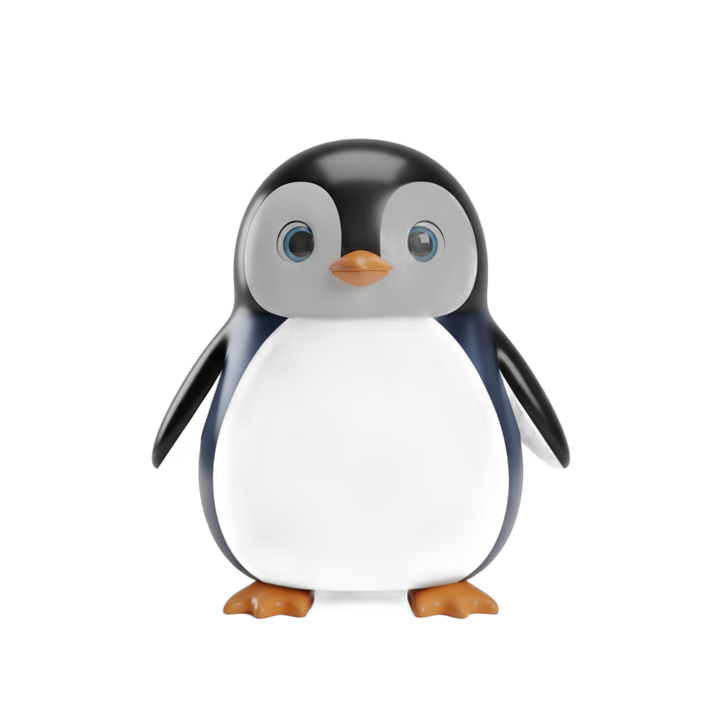 Cute Baby Penguin