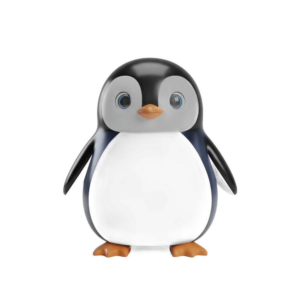 Cute Baby Penguin