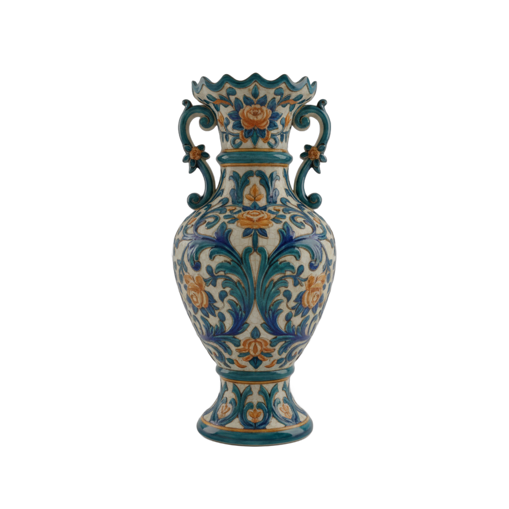 Ornate Ceramic Vase