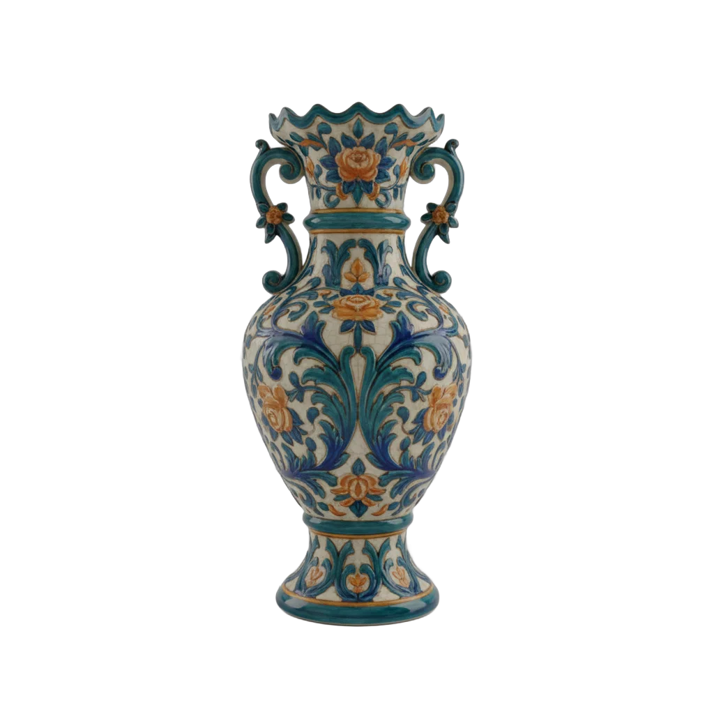 Ornate Ceramic Vase