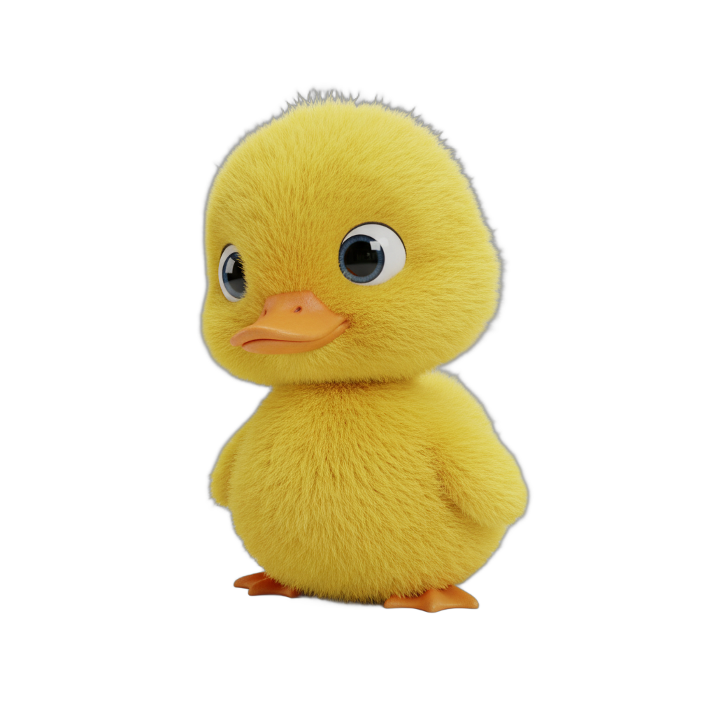 Cartoon Baby Duckling