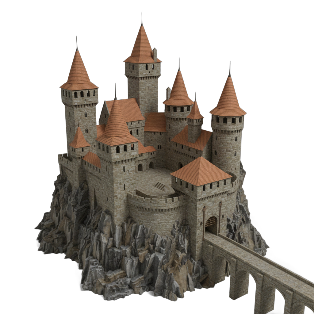 Medieval Fantasy Castle