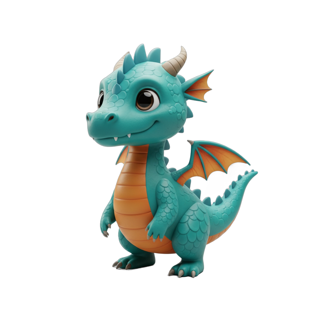 Cartoon Fantasy Dragon