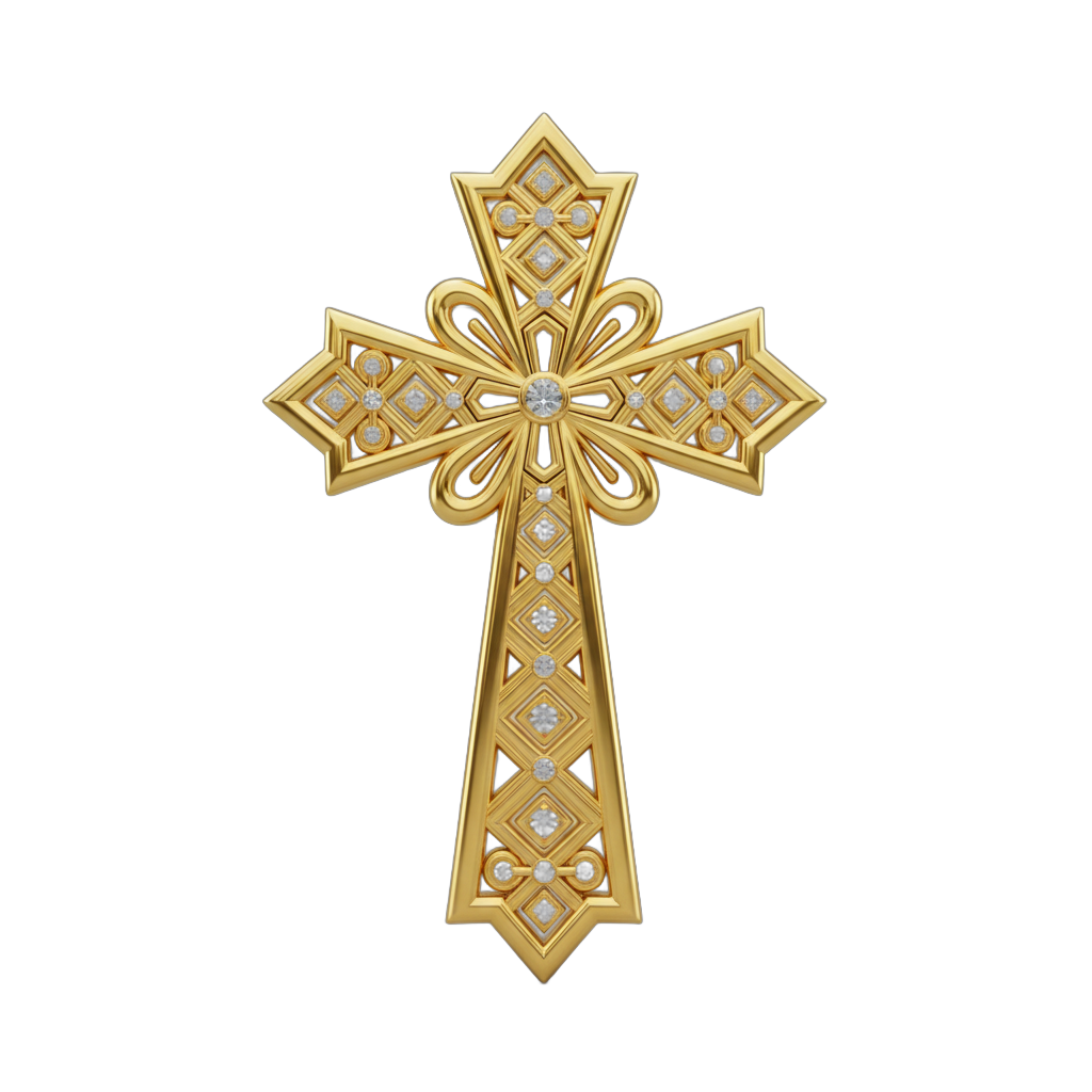 Ornate Golden Cross