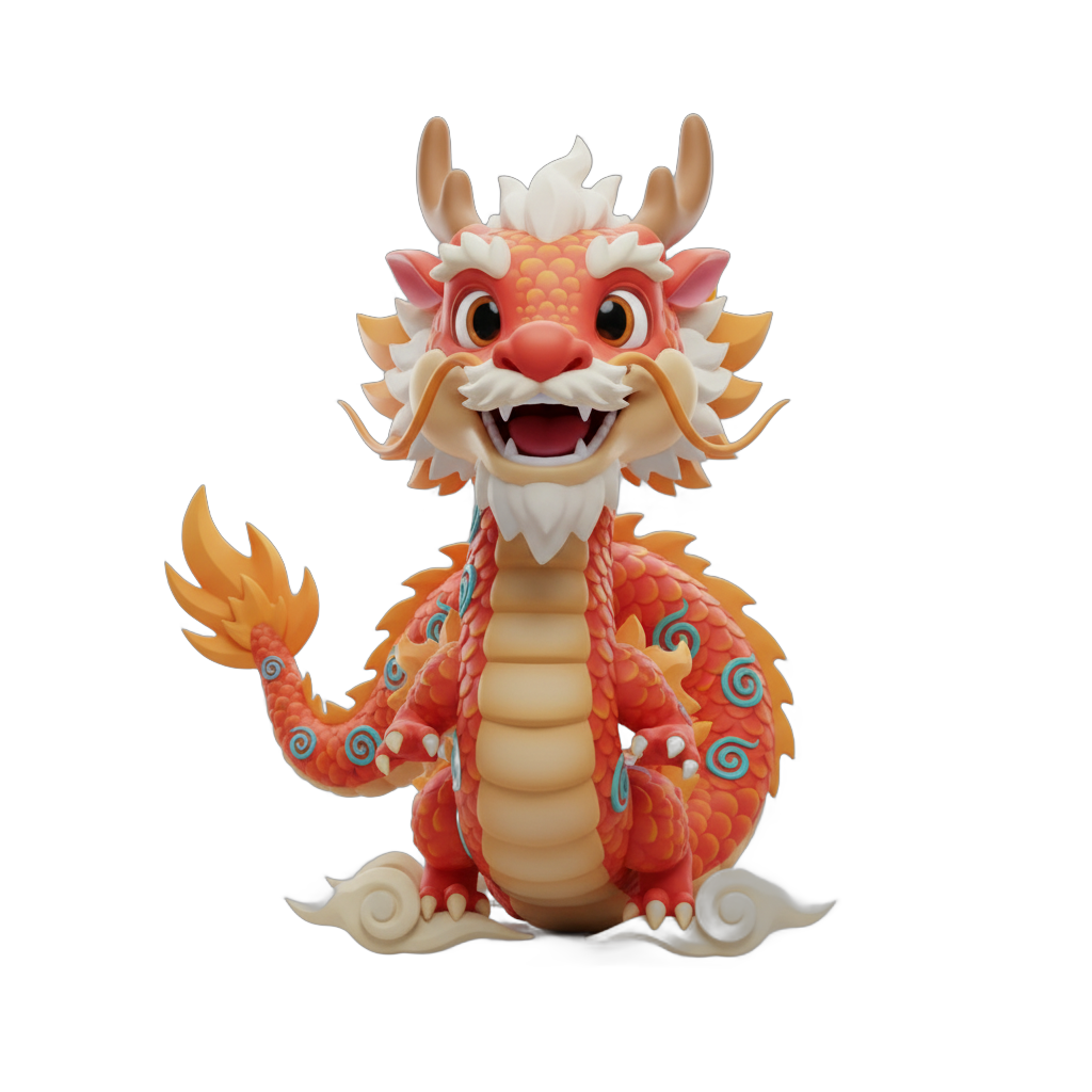 Cartoon Chinese Dragon