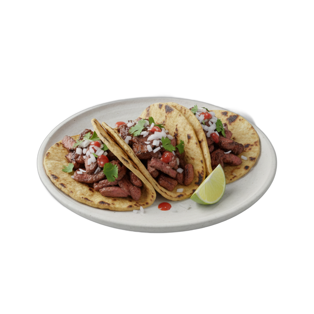 Street Style Carne Asada Tacos