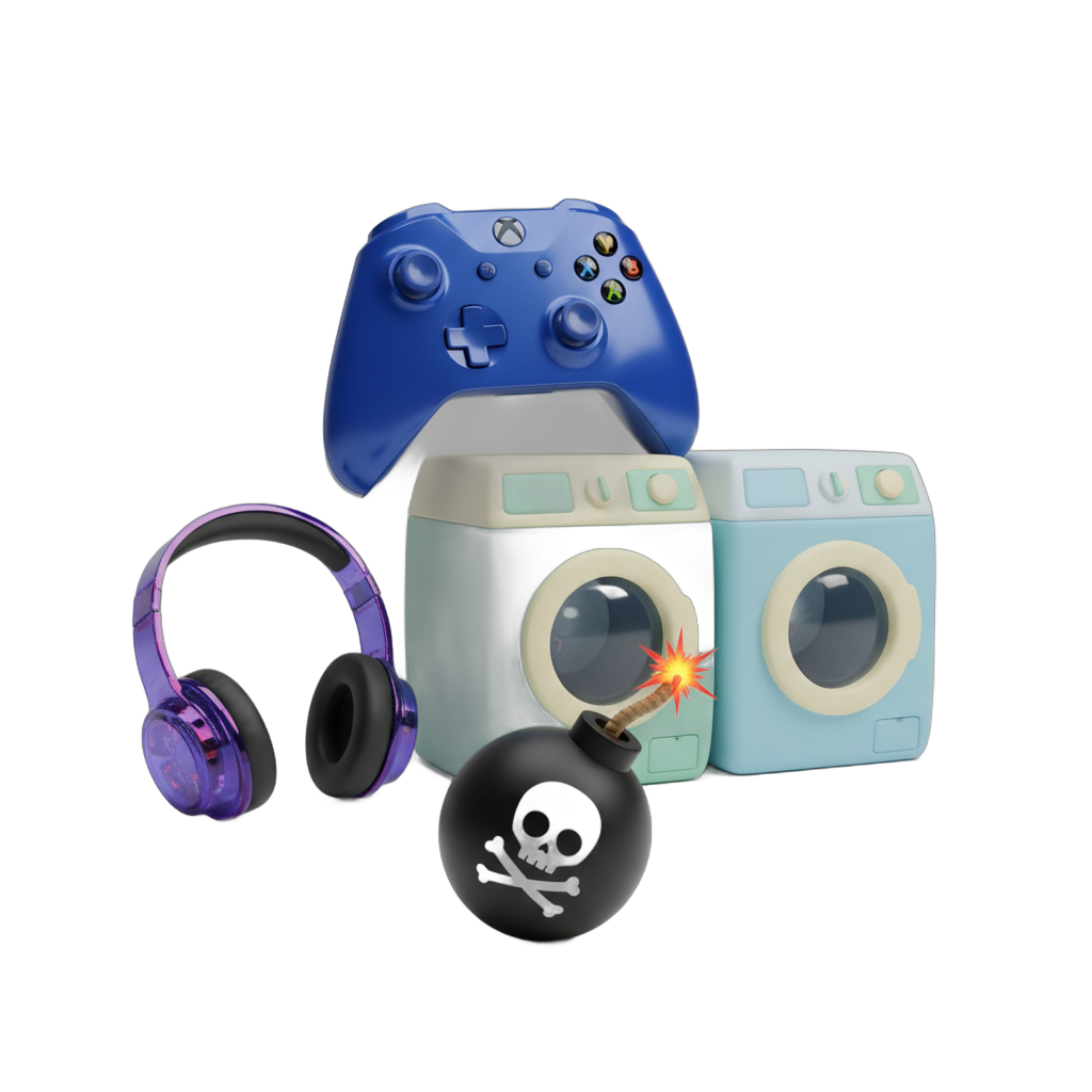 Gaming and Electronics Props Bundle