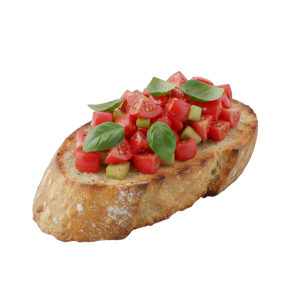 Fresh Tomato Basil Bruschetta