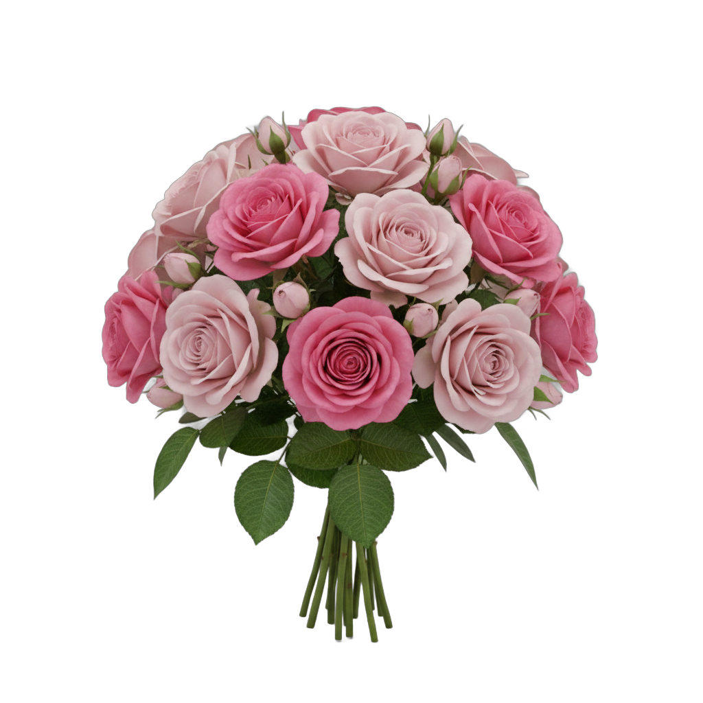 Pink Roses Bouquet