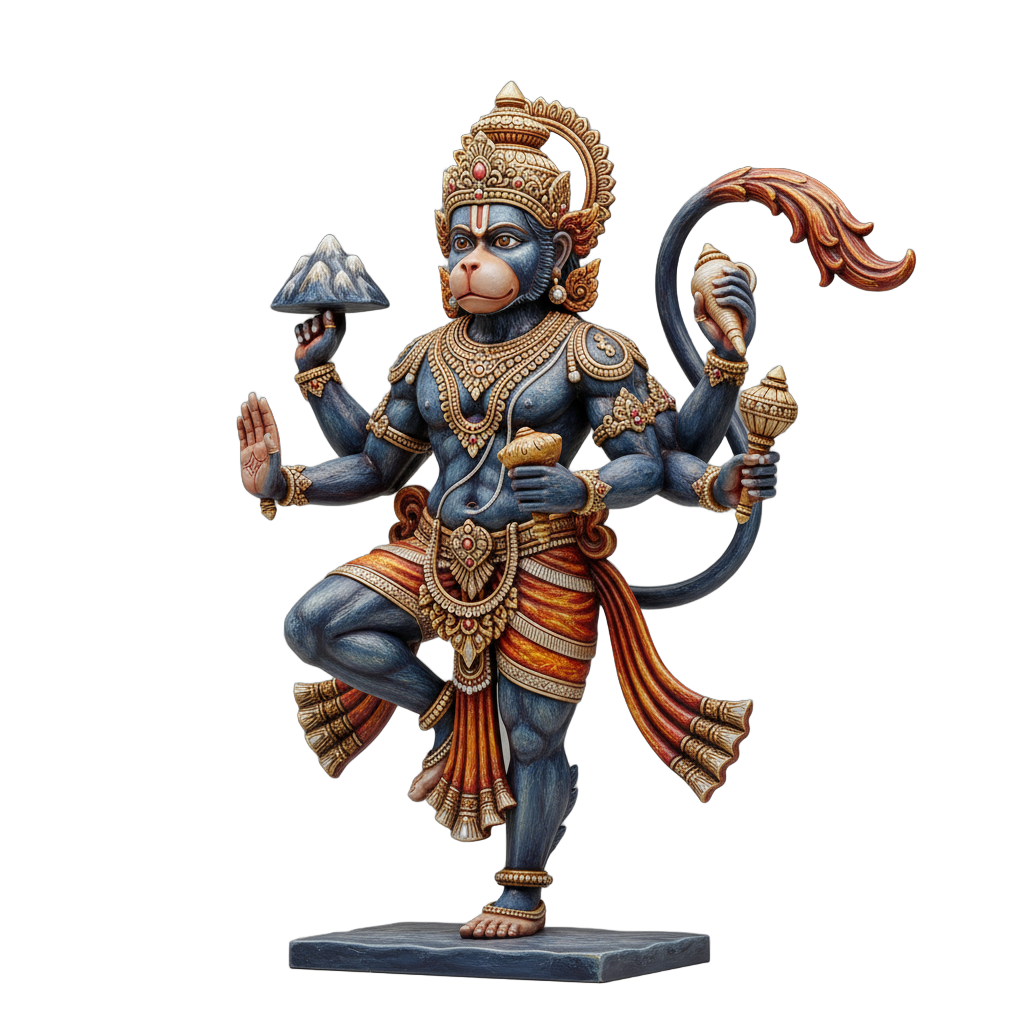 Hanuman Mythological Deity Sculpture
