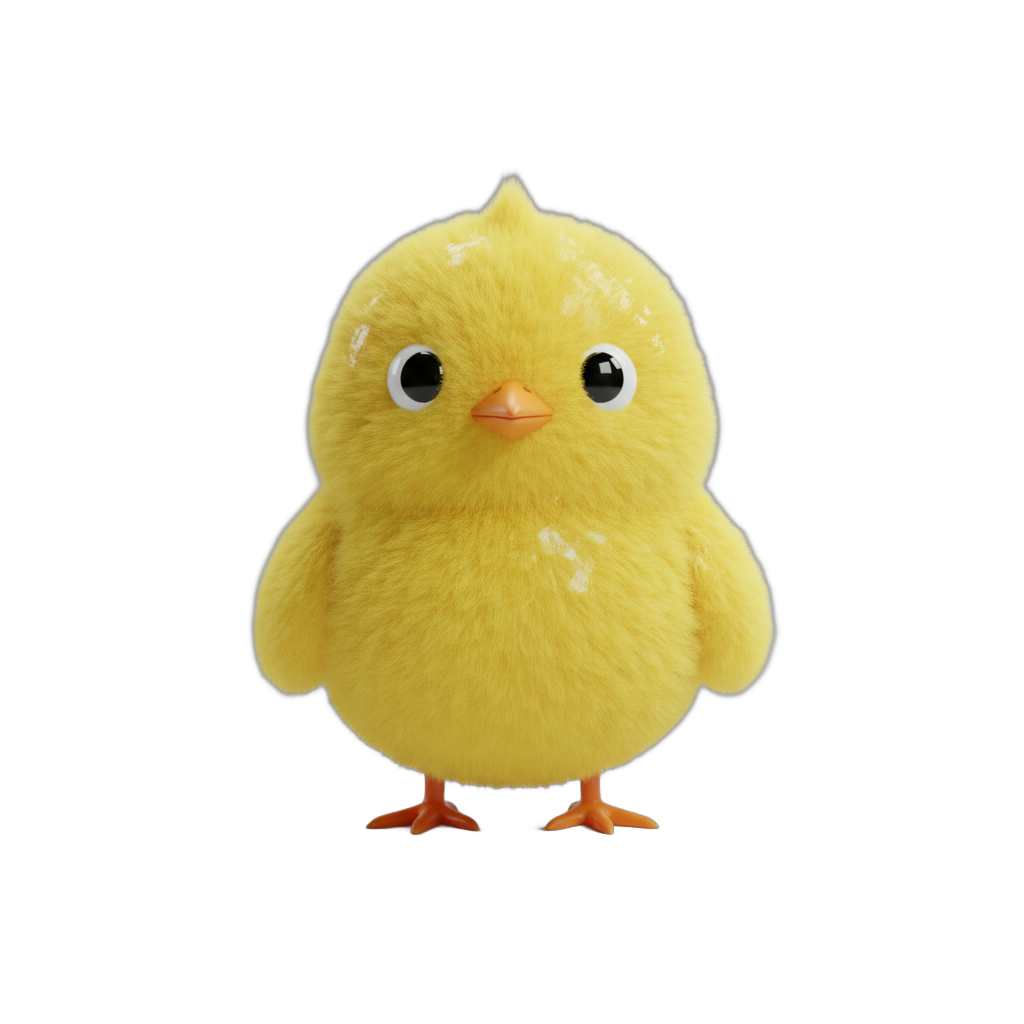Cartoon Yellow Chick