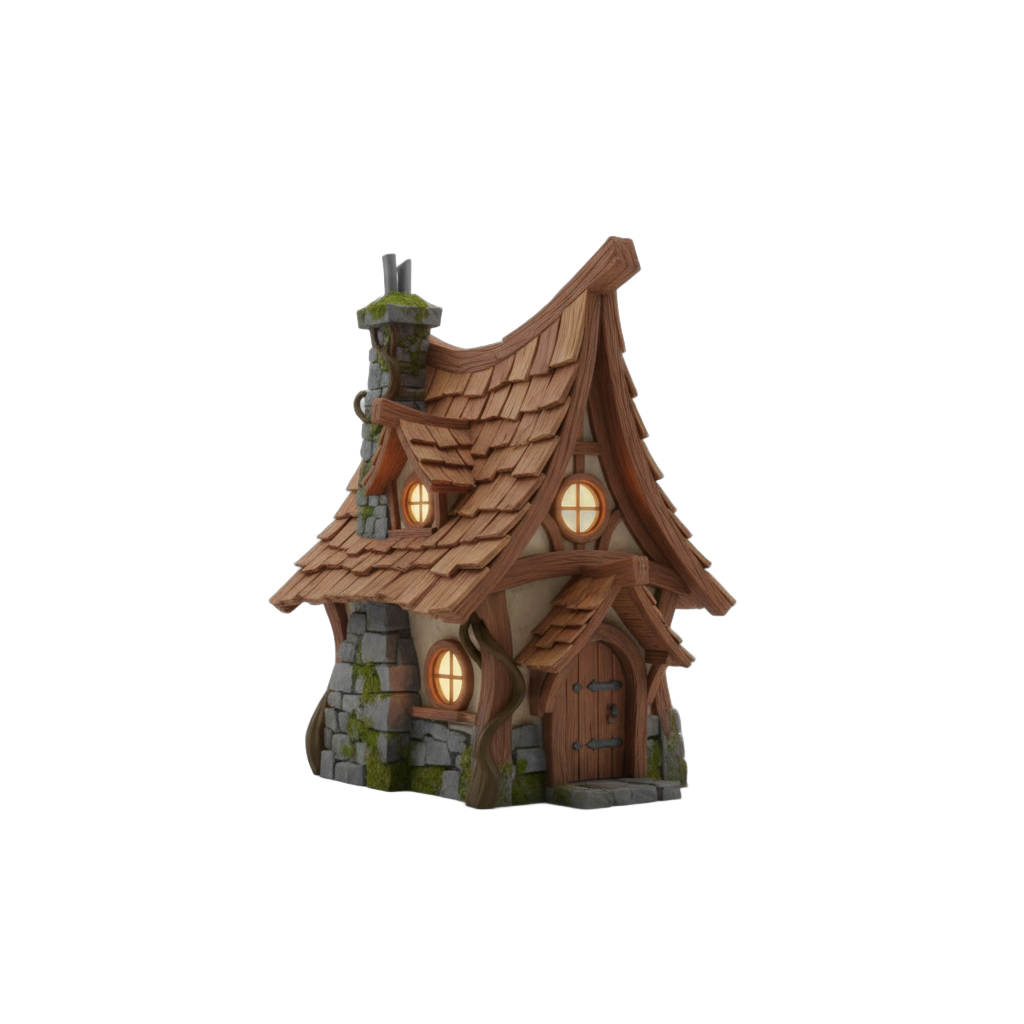 Fantasy Storybook Cottage