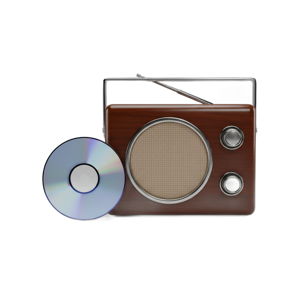 Vintage Radio and CD Bundle