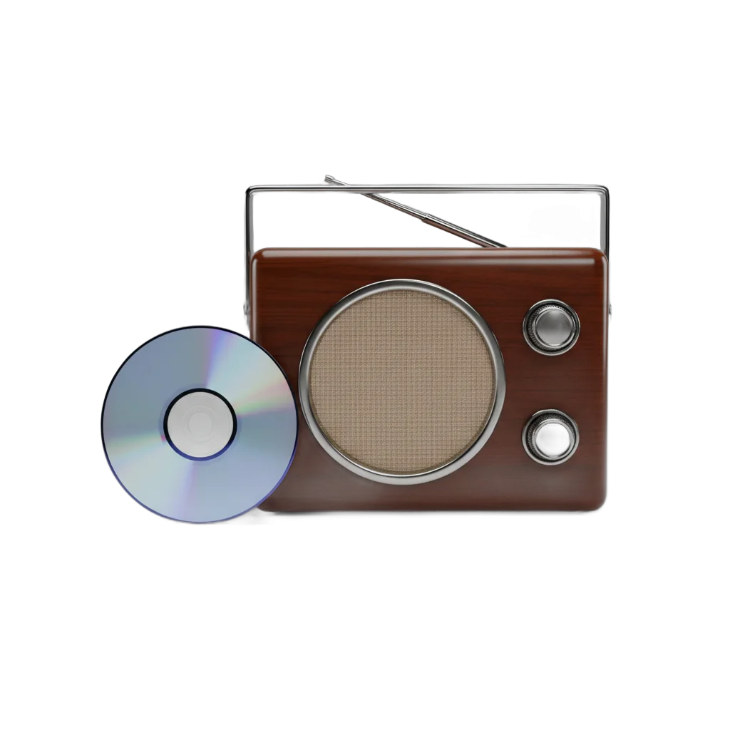 Vintage Radio and CD Bundle