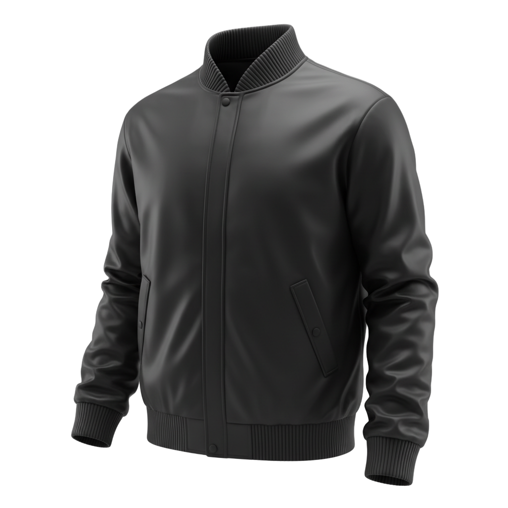 Black Bomber Jacket