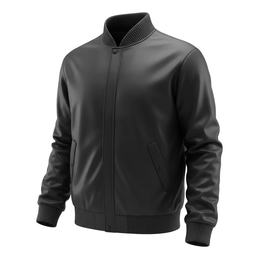 Black Bomber Jacket