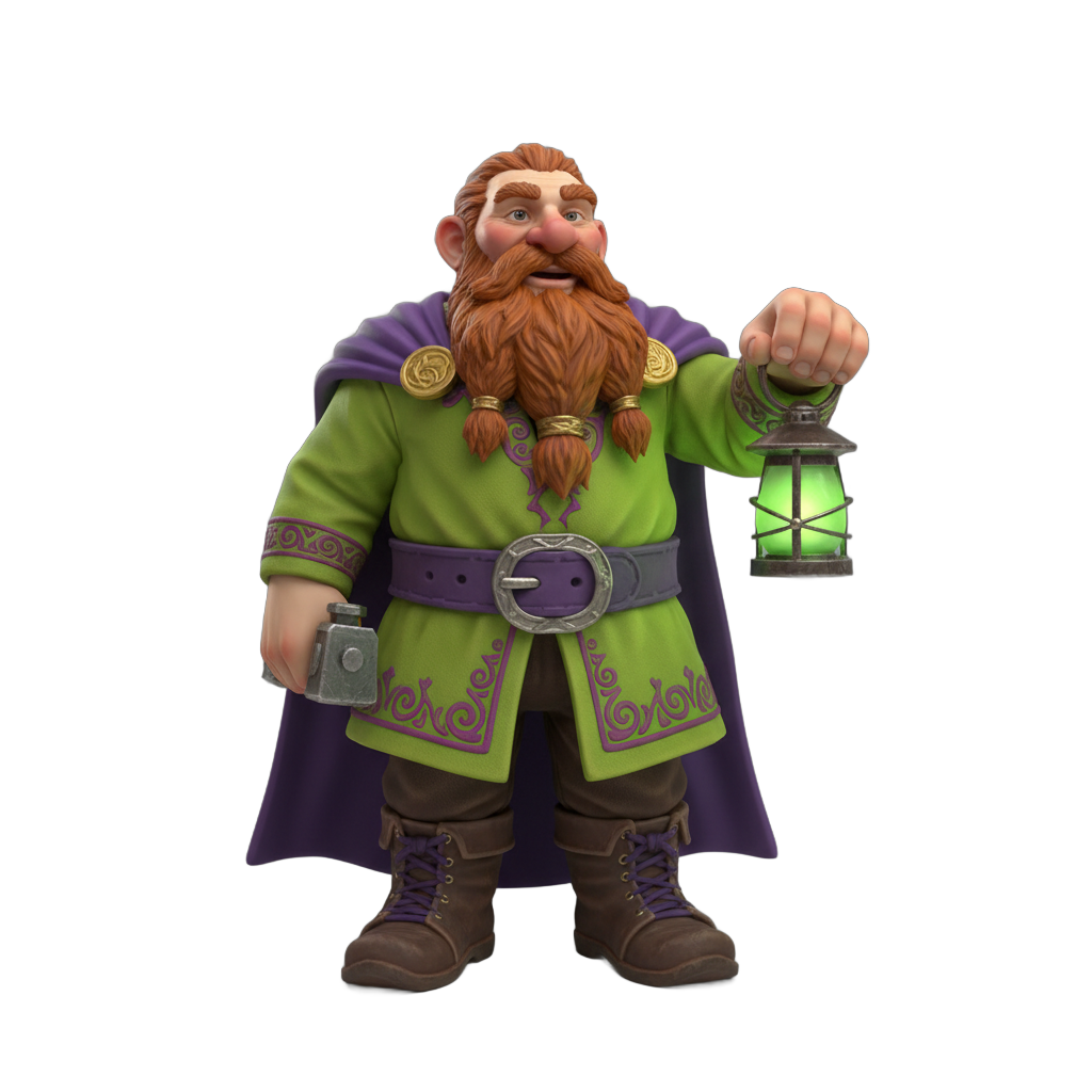 Fantasy Dwarf Character