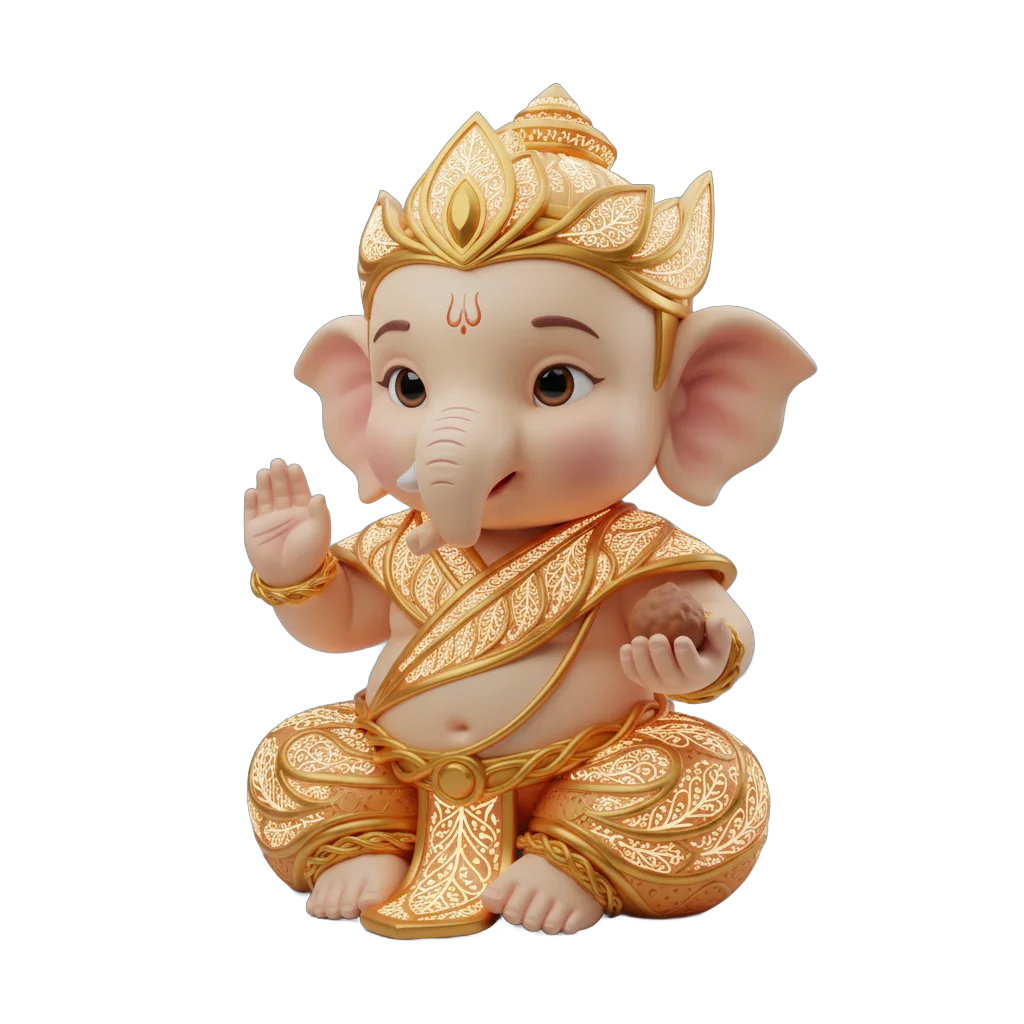 Stylized Baby Ganesha