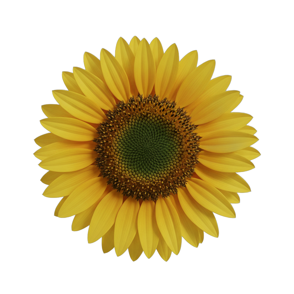 Sunflower with Yellow Petals