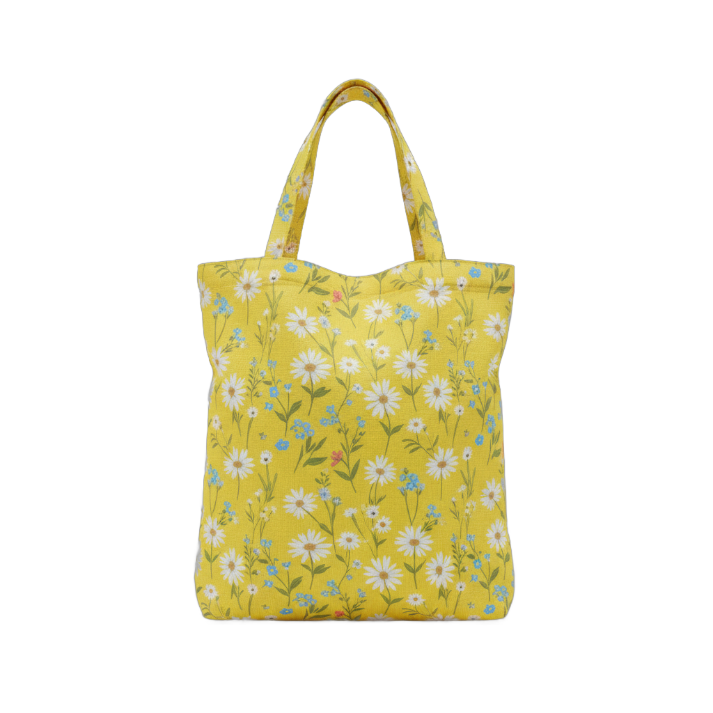 Floral Pattern Tote Bag