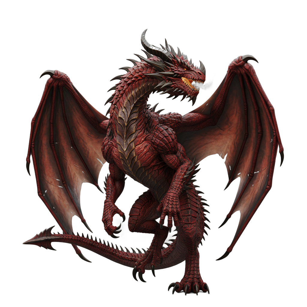 Fantasy Red Dragon