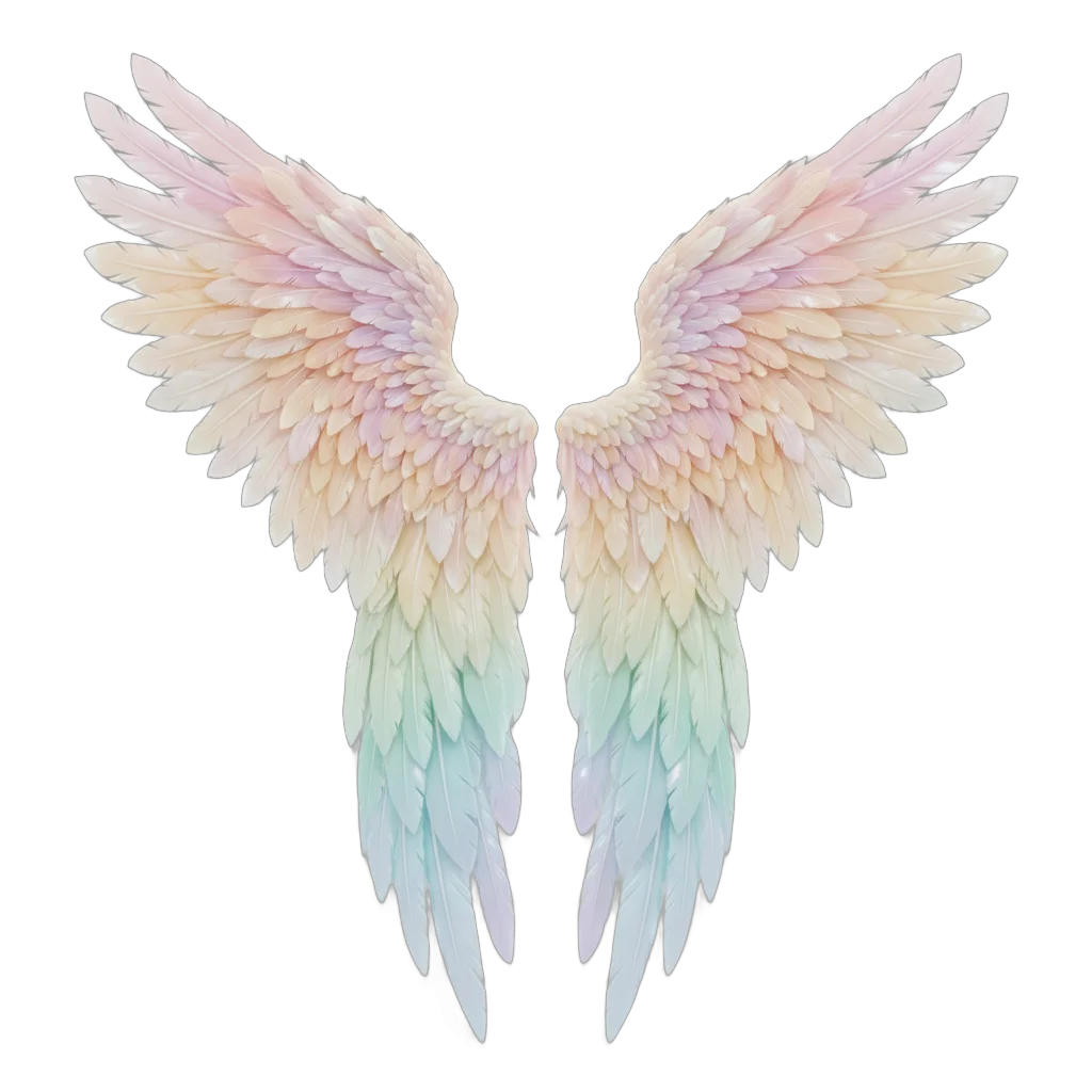Ethereal Gradient Wings