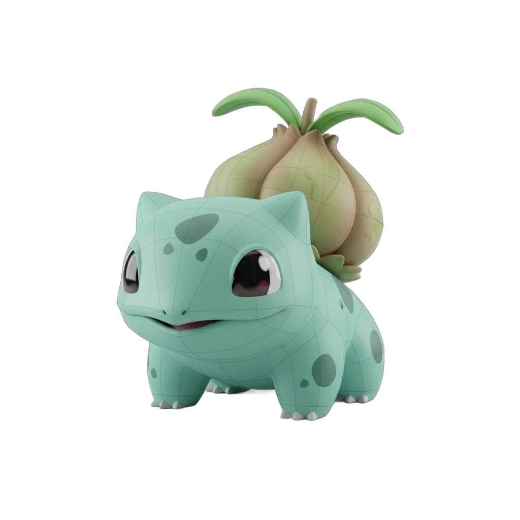 Baby Bulbasaur Character