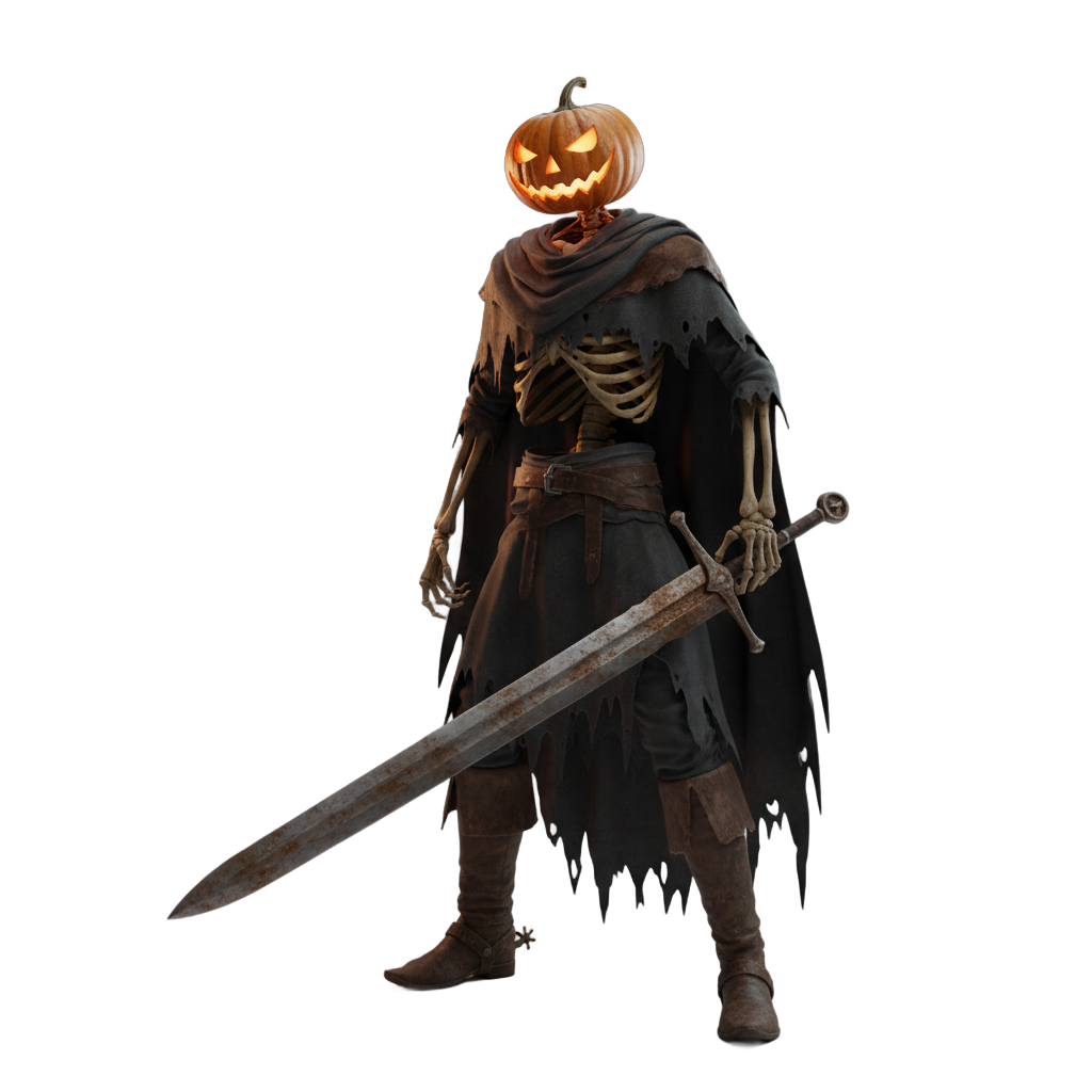 Headless Horseman Halloween Character