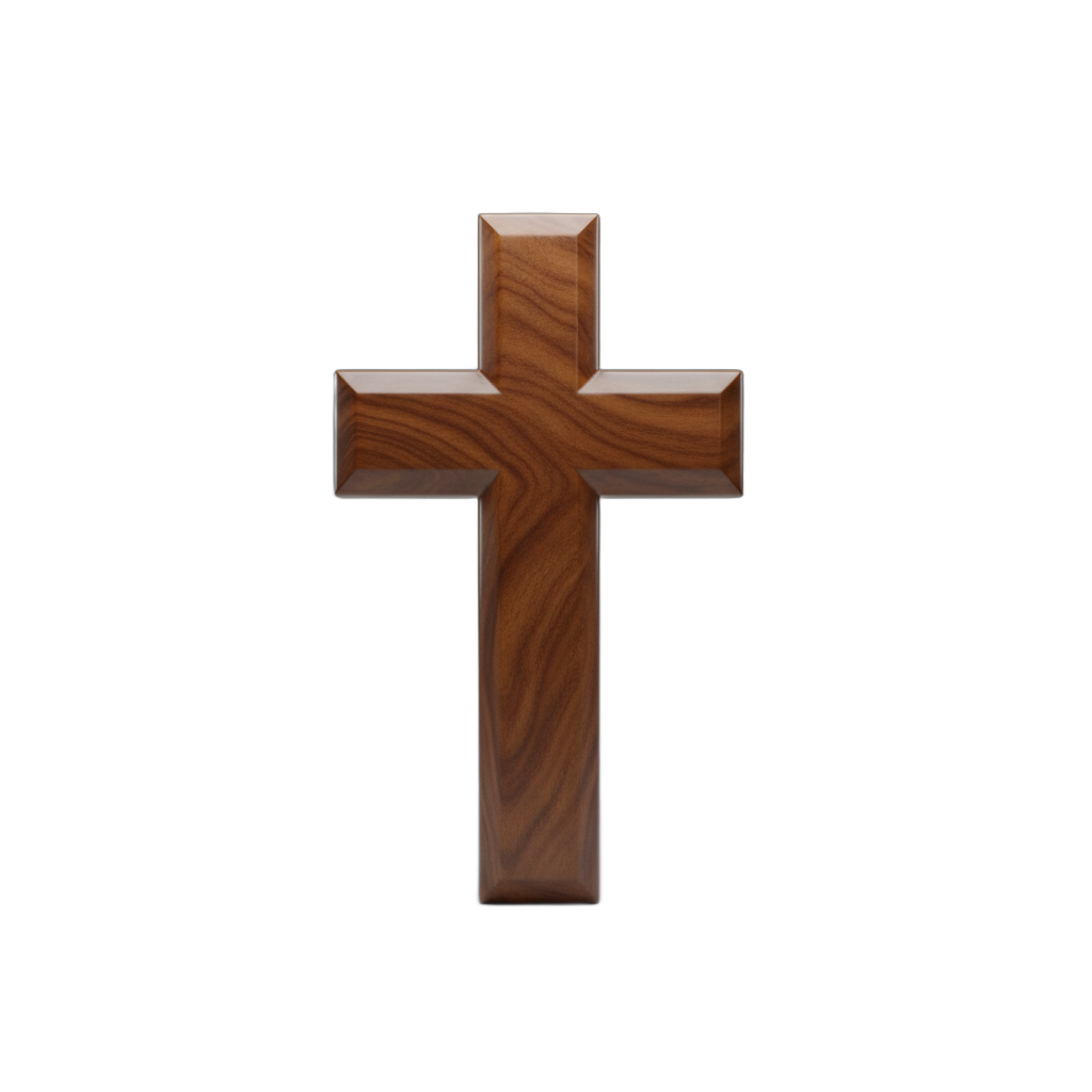 Polished Wooden Cross