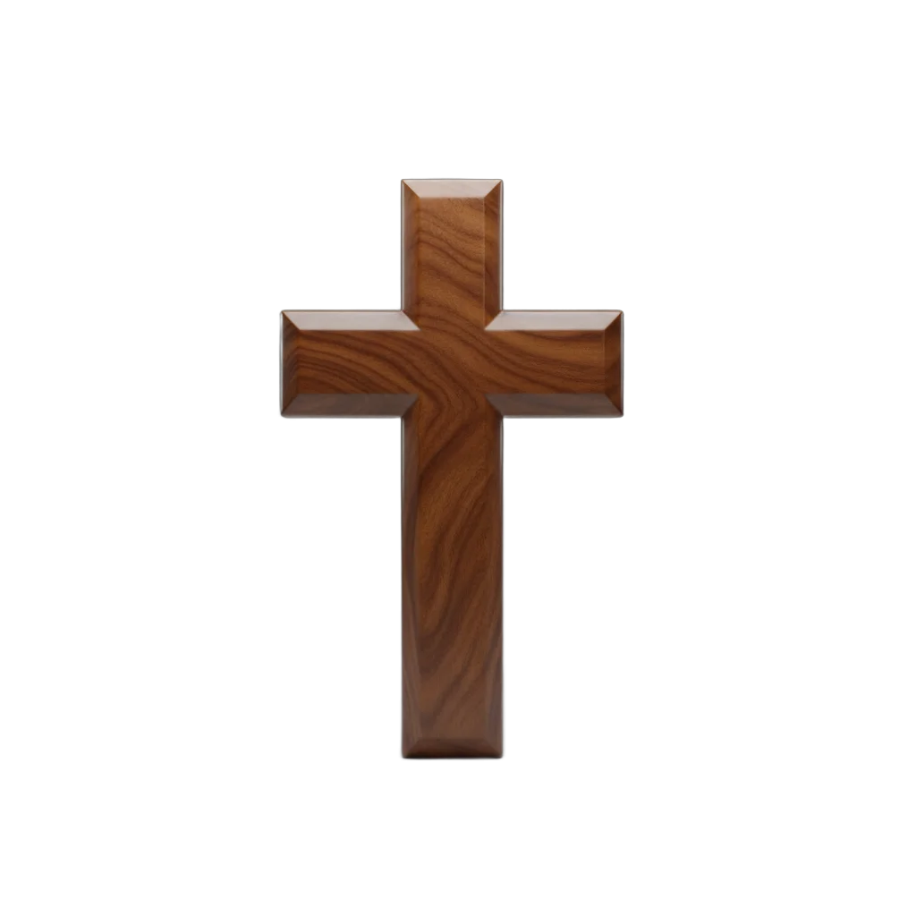Polished Wooden Cross