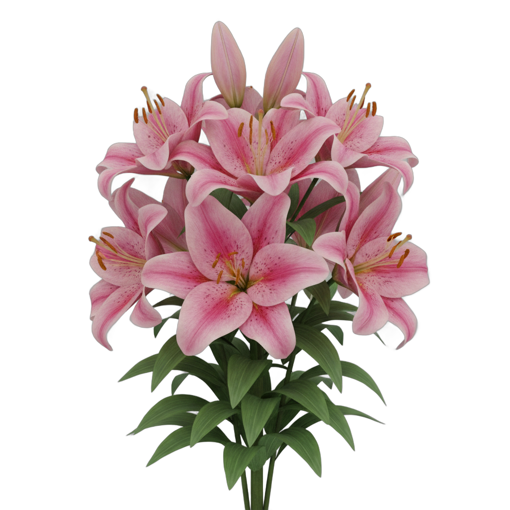 Pink Lily Flower Arrangement