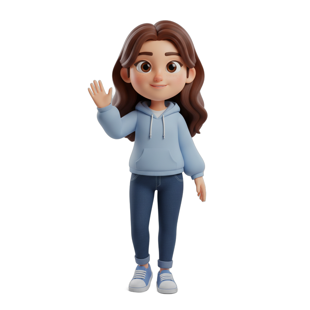 Cartoon Girl Avatar