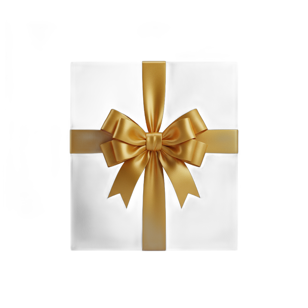 Luxury Gift Box with Golden Ribbon