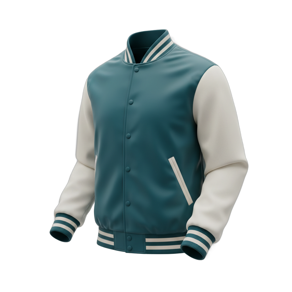 Two-Tone Varsity Jacket