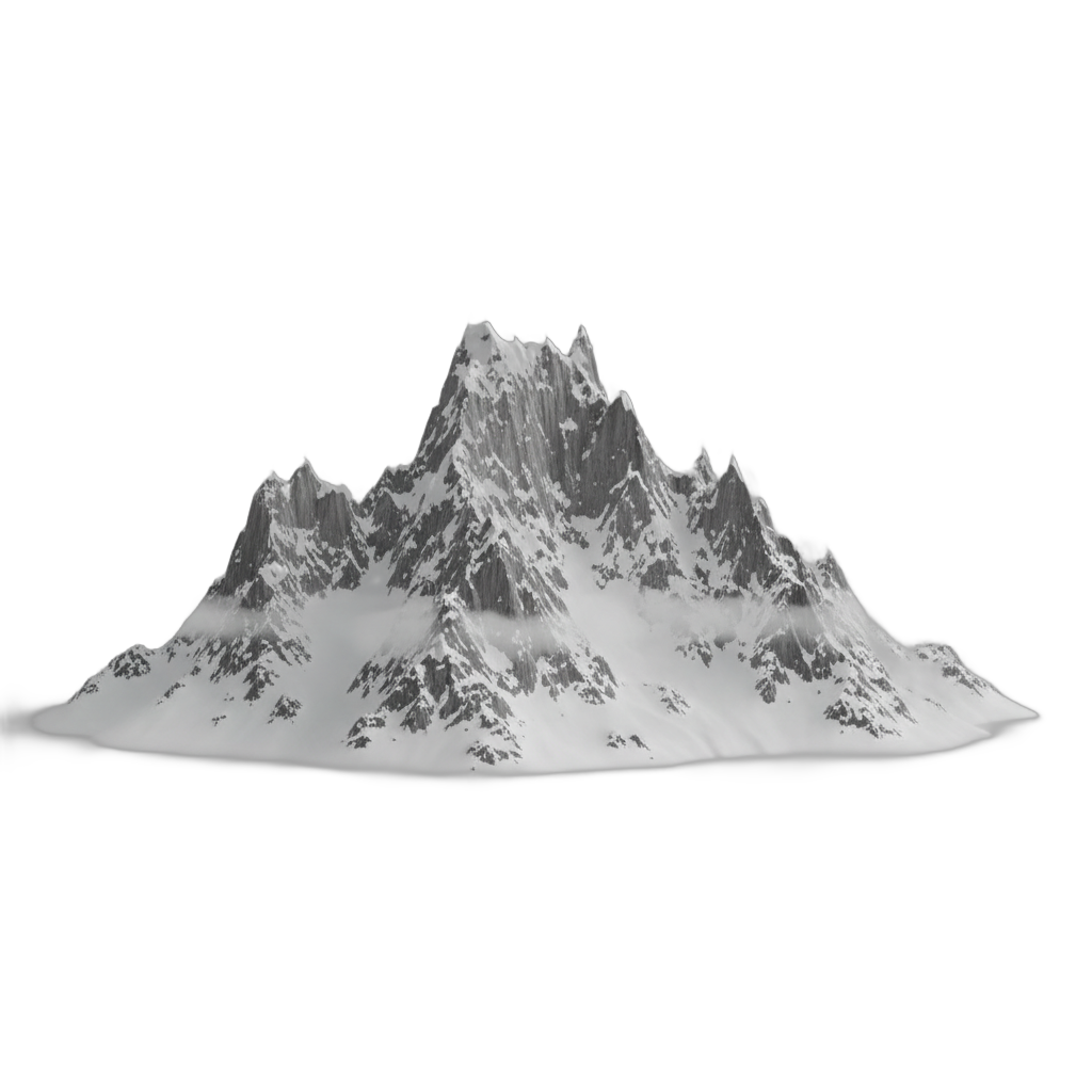 Snowy Mountain Range
