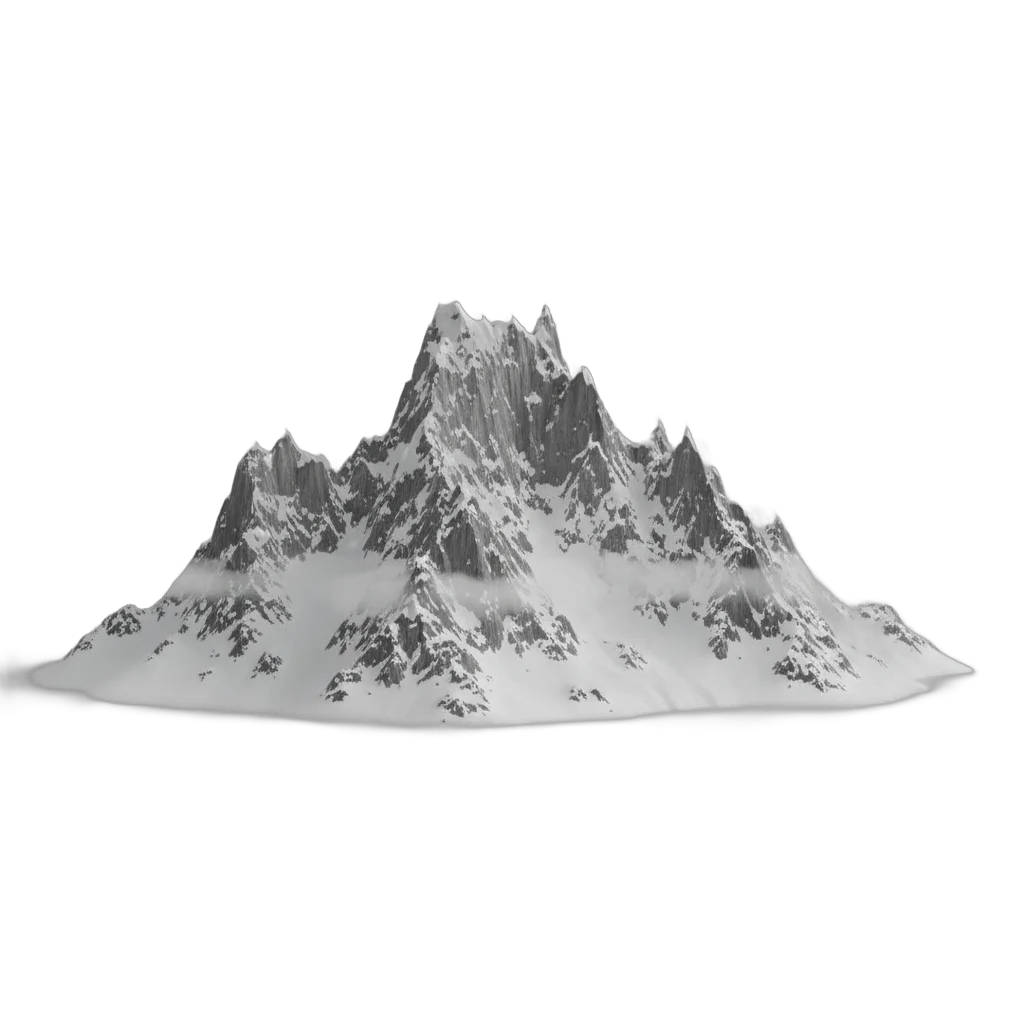 Snowy Mountain Range