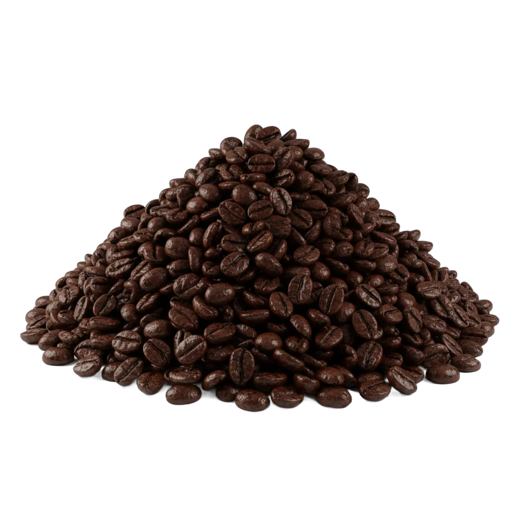 Pile of Roasted Coffee Beans