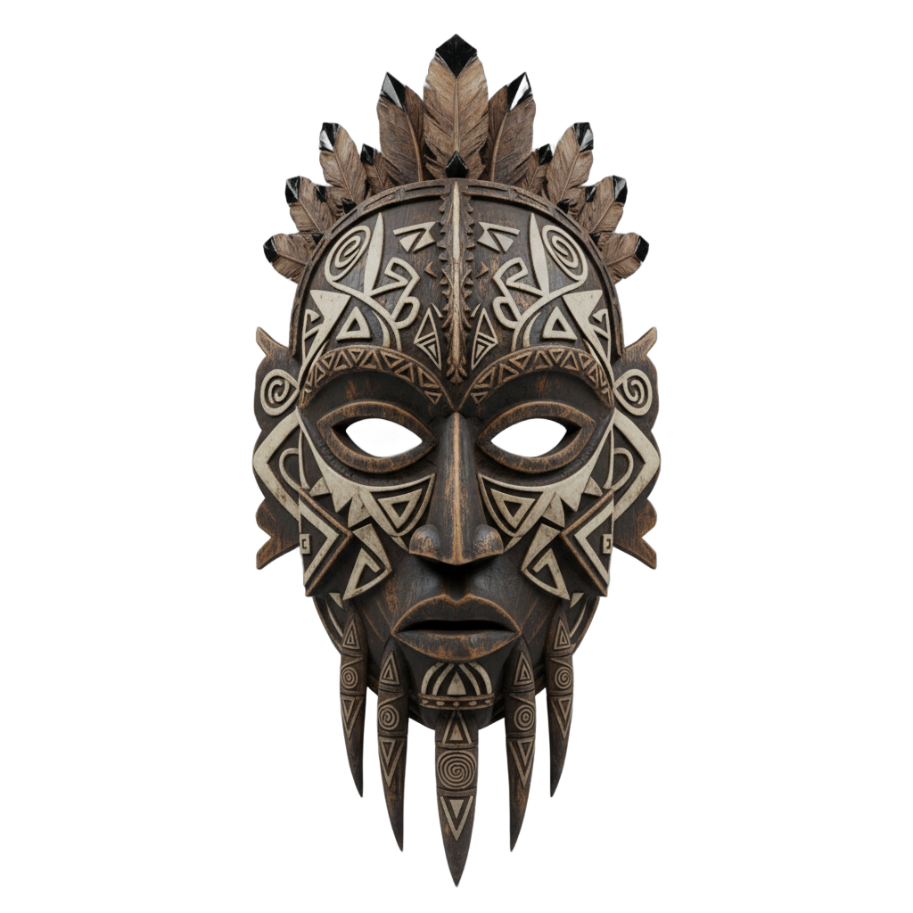 Ornate Tribal Mask
