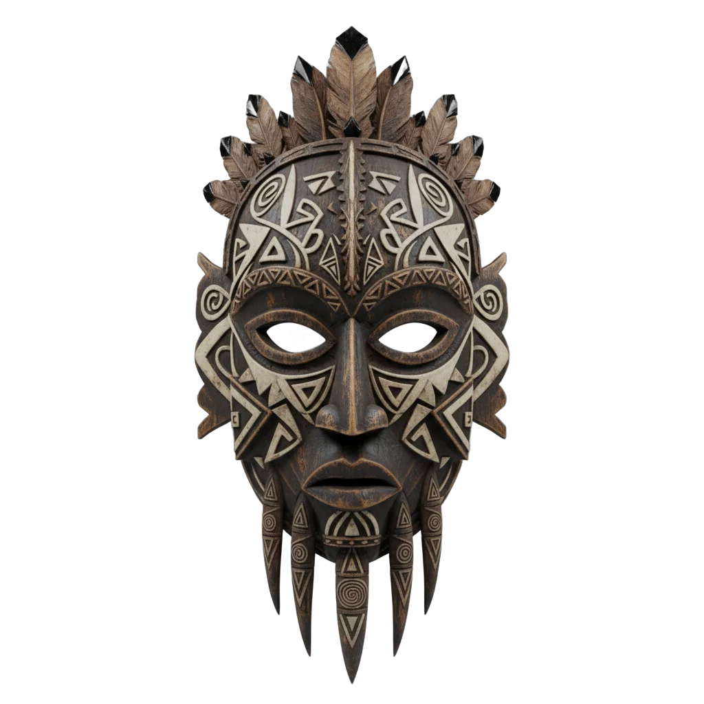 Ornate Tribal Mask