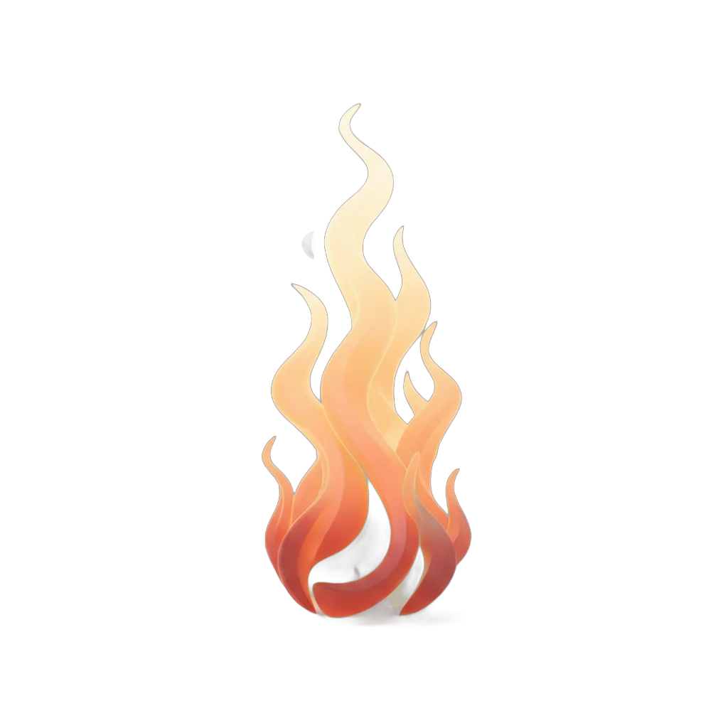 Stylized Glowing Flame