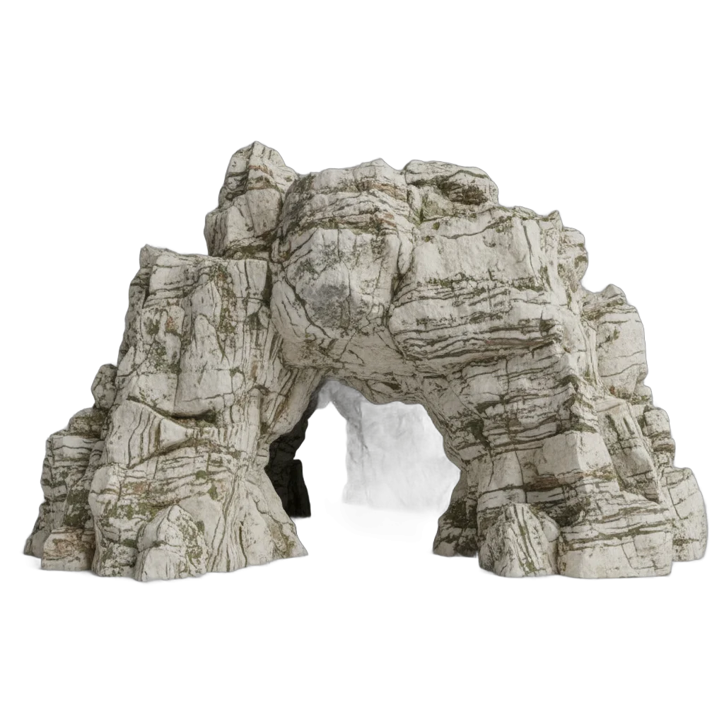 Rocky Cave Entrance