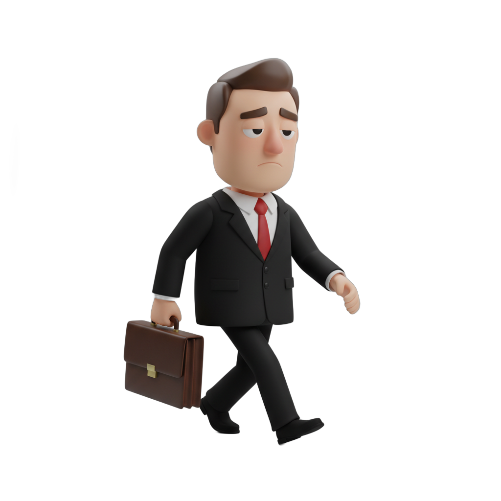 Animated Businessman Character