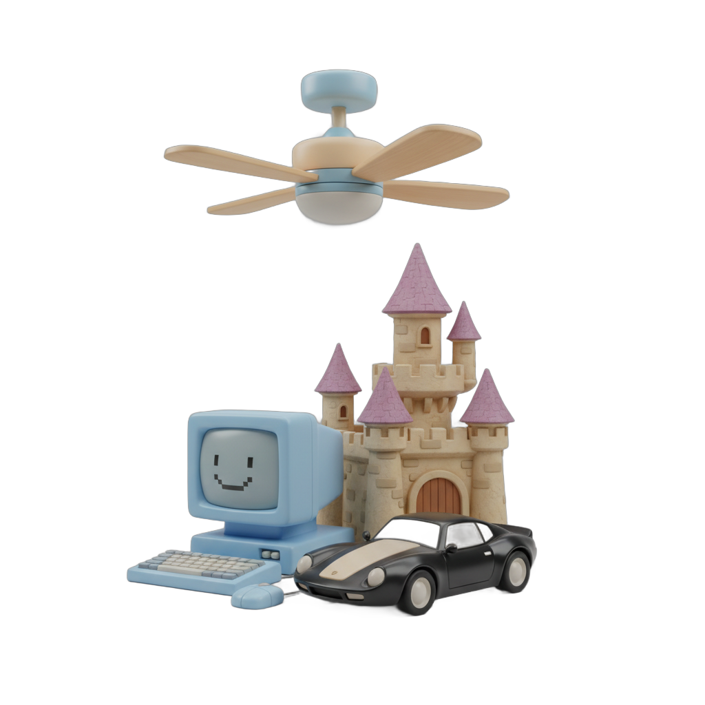 Cartoon Interior Objects Bundle