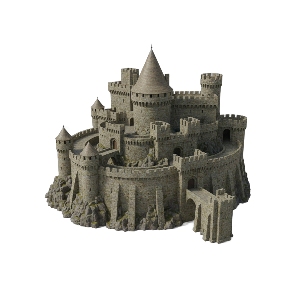 Medieval Stone Castle